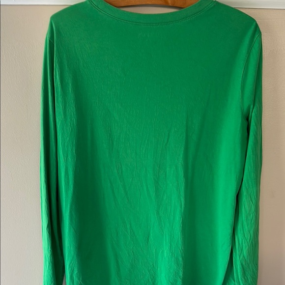 Lands' End Green Soccer Graphic Long Sleeves Shirt - Picture 7 of 7
